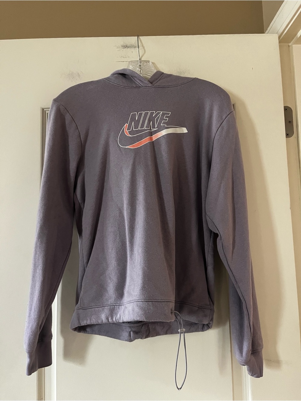 Nike Lavender Pullover Hoodie Lightweight Good Condition Size XS